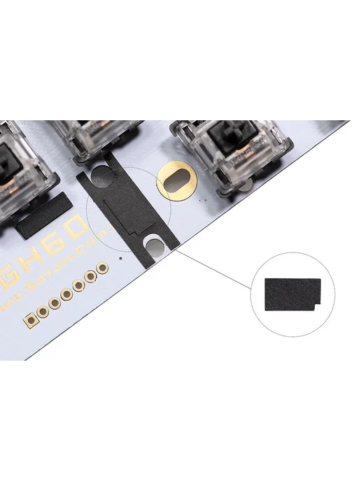 KPrepublic стабилизирующие наклейки для PCB, серый, фото 4
