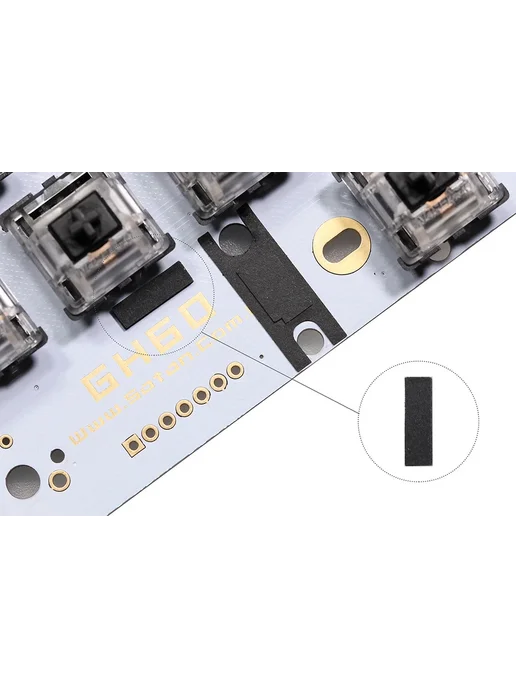 KPrepublic стабилизирующие наклейки для PCB, серый, фото 5