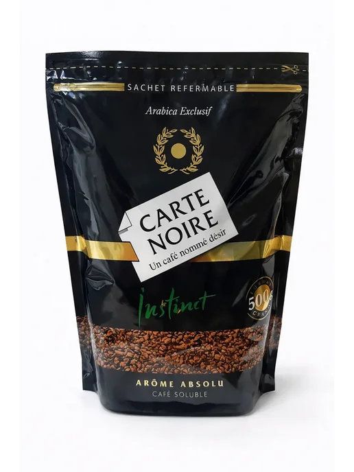 Кофе растворимый Carte Noire 500 г с молотой арабикой, 500 г, фото 2