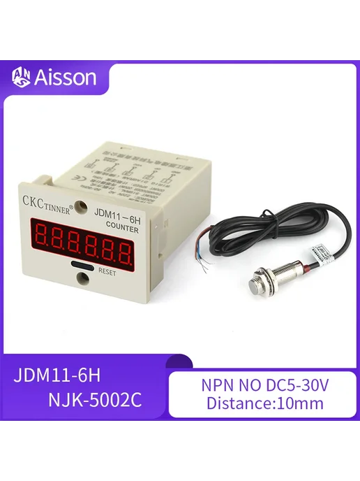 CKCTINNER Счетчик электронный JDM11-6H, SET6 DC12-24V, вариант, фото 2