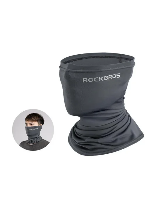 Rockbros Черный спортивный шарф WB-001B001, черный