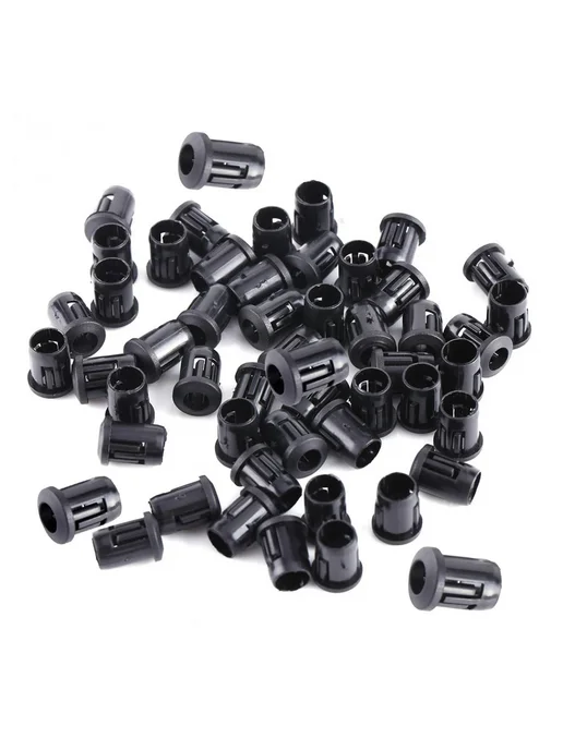 Нет бренда Патрон для светодиодов черный F10mm, 100шт, 100 шт, фото 5