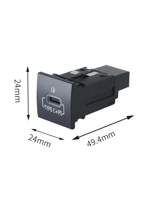 ncouuocn USB Type C PD разъем для VW Golf 6 Jetta 5 MK5 Scirocco 06-1, вариант, фото 4