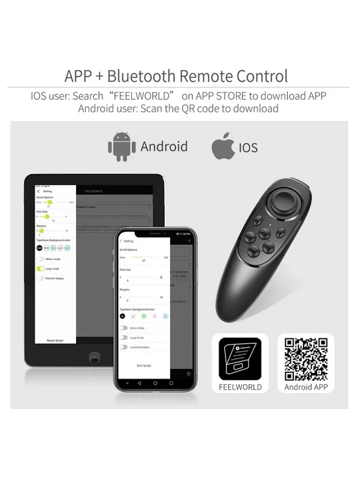 Телесуфлер FEELWORLD TP10 для iPad, планшета, зеркальной кам, для iPad планшета зеркальной, фото 5