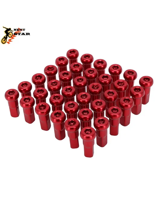 JFGRACING Соски для колеса мотоцикла, красные, 9G Red, 36 шт, 9 г, 36 шт, фото 6