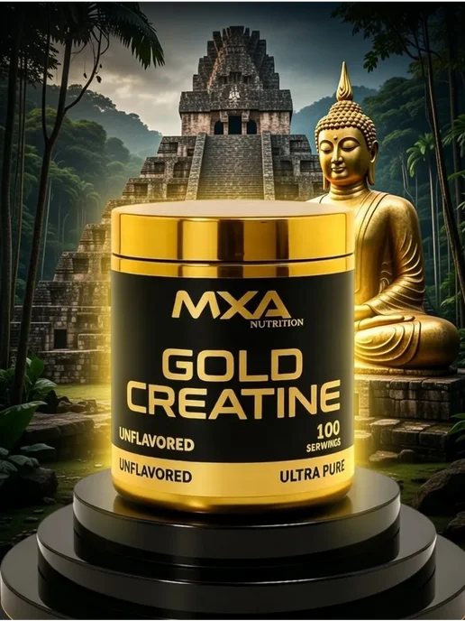MXA Nutrition Креатиновый комплекс GOLD Creatine 300 гр, для набора массы, 300 г, фото 2