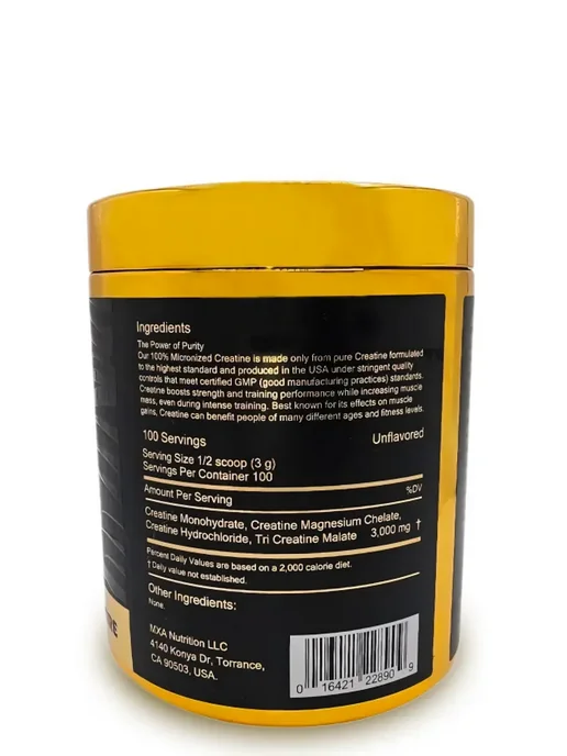 MXA Nutrition Креатиновый комплекс GOLD Creatine 300 гр, для набора массы, 300 г, фото 8