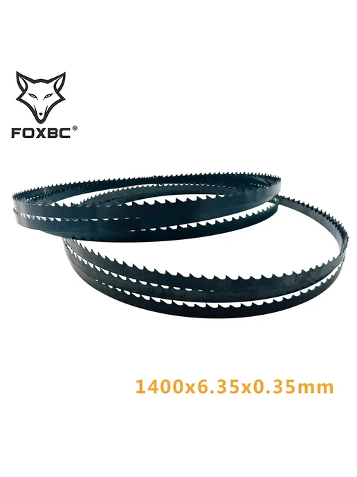 FOXBC полотно для ленточной пилы 1400x6.35x0.35mm 10TPI, 2шт, 2 шт, фото 2