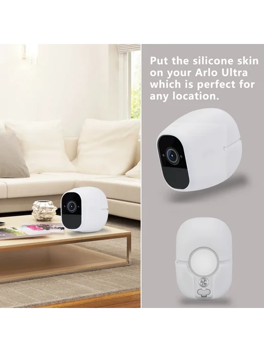 Tectra Силиконовый чехол для камер Arlo Pro 1 White, белый, фото 3