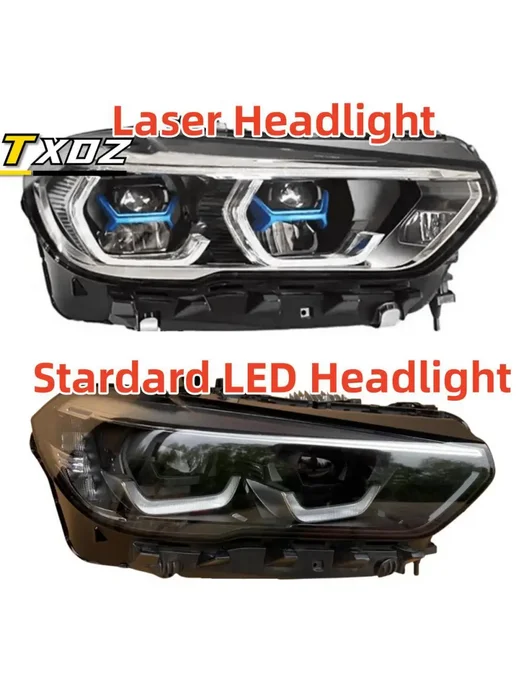TXDZ Жёлтые лазерные фары для BMW X5 G05 X6 G06, Stardard LED Boa, 05x6, фото 7