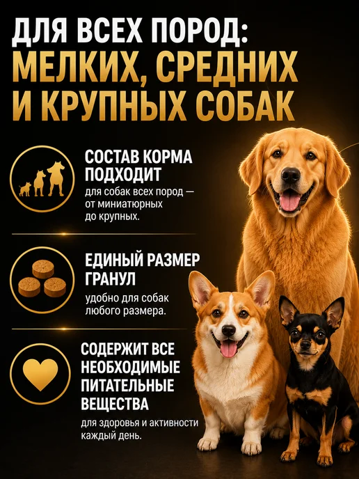 Сухой корм Shelly для собак, взрослые, говядина, 2 кг, фото 2