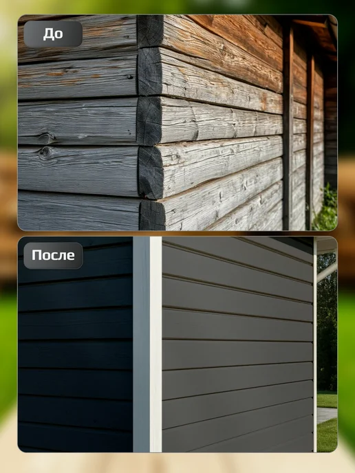 MASTERFARBE Кроющий антисептик для дерева графит WOODTOP 0,75 л, 750 мл, фото 7