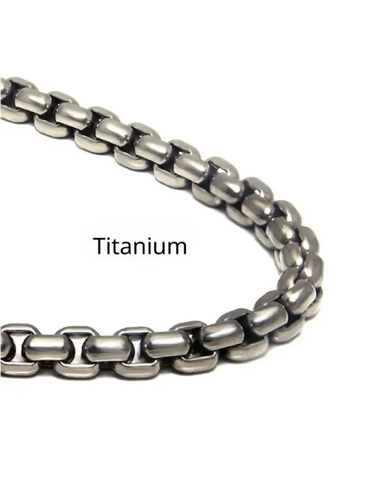 TITITIY Цепочка из титана TA1 50cm Necklace, титан, фото 2