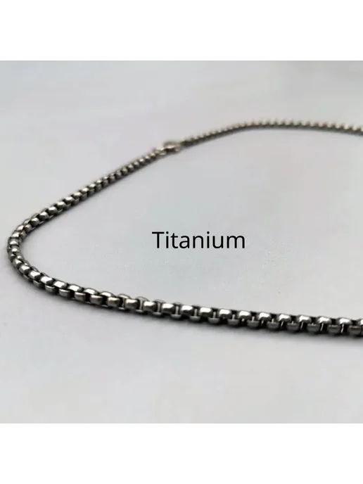 TITITIY Цепочка из титана TA1 50cm Necklace, титан, фото 5