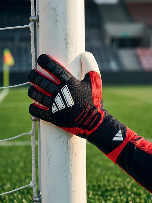 adidas Вратарские перчатки Predator Pro PC Immortal DNA, черный, фото 2