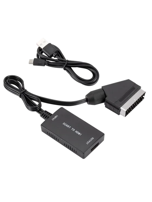 GRWIBEOU SCART to HDMI Конвертер, черный, фото 7
