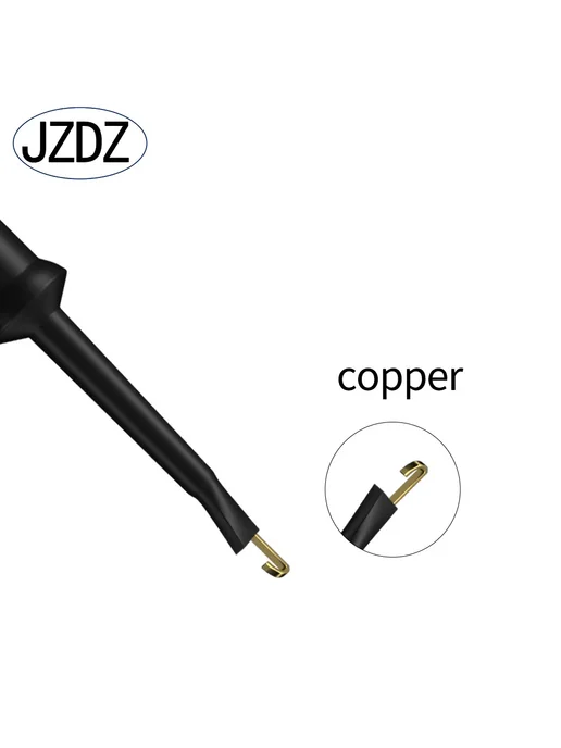 JZDZ Тестовые крючки 5 черных, 5 красных, черный, фото 4
