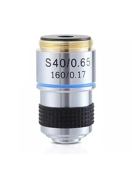 JLLSMCMGGX Объектив микроскопа S40 0.65 160 0.17, 40X, вариант