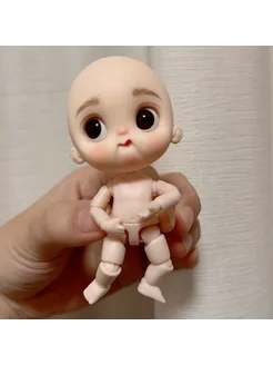 Нет бренда Кукла BJD 9 см, пластик, цвет 3