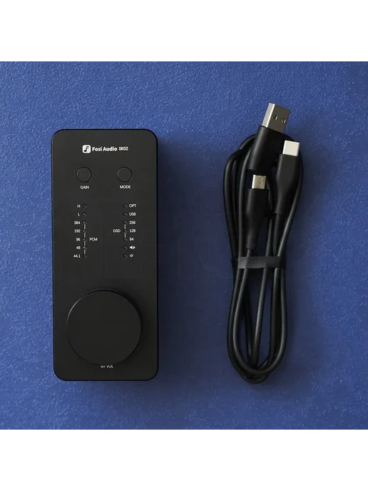JUZEAR Настольный усилитель Fosi Audio SK02, черный