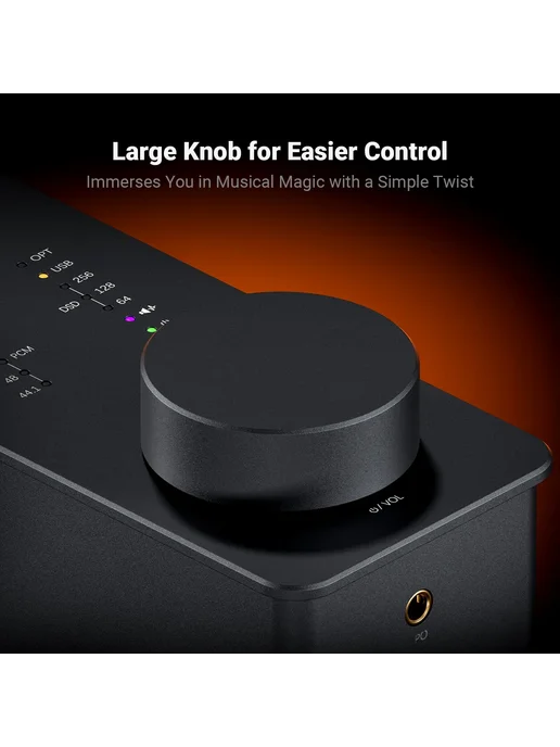 JUZEAR Настольный усилитель Fosi Audio SK02, черный, фото 4