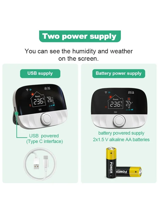ecobuy well Tuya Беспроводной термостат для пола Rti-Tek, вариант, фото 5