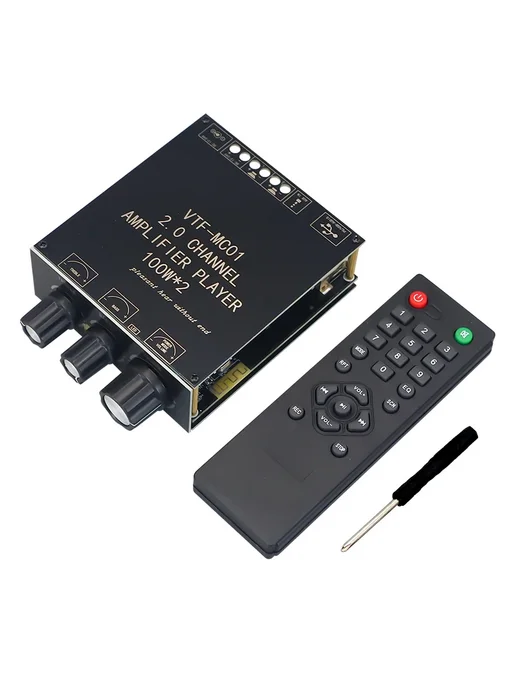 VIRE Bluetooth 5.3 TPA3116 Усилитель мощности 2*100 Вт, 2x100, 100 Вт