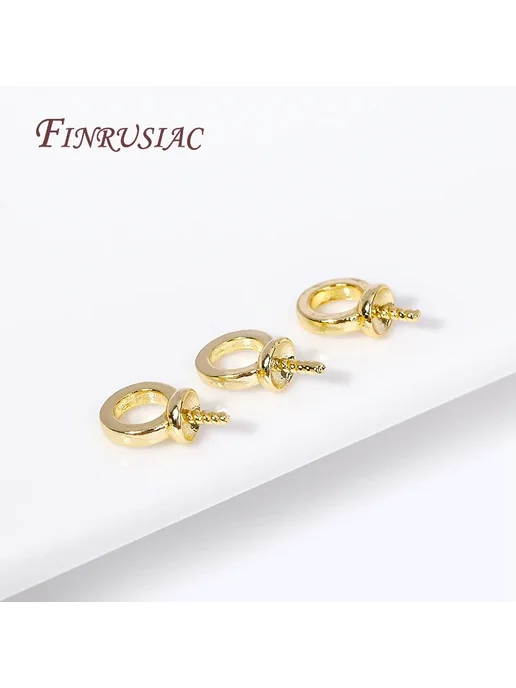 FINRUSIAC Застежки для ювелирных изделий, 20 шт, Rhodium Plated, 20 шт, фото 3