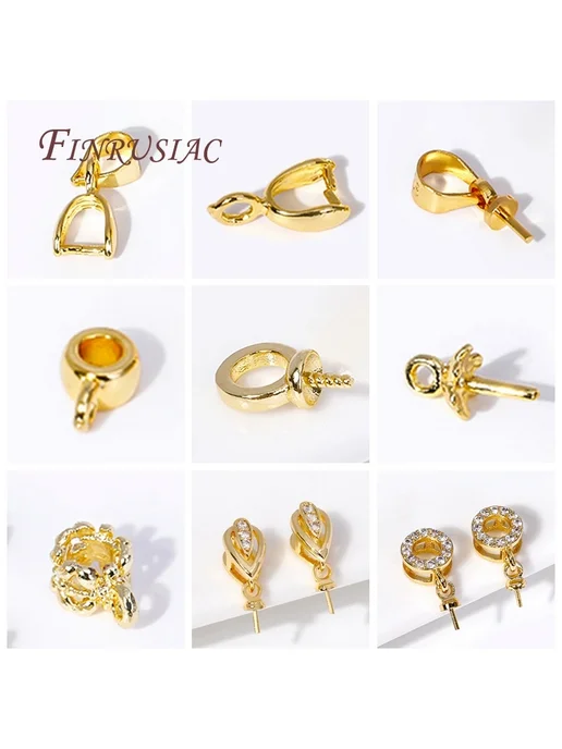 FINRUSIAC Застежки для ювелирных изделий, 20 шт, Rhodium Plated, 20 шт, фото 6