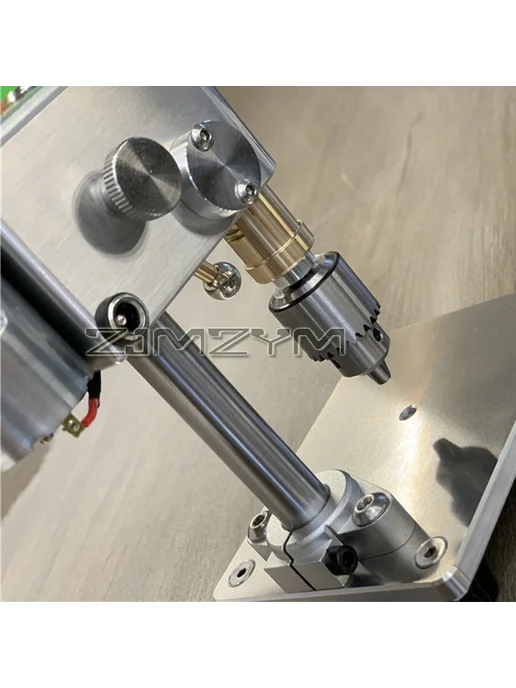 ZJMZYM Настольная дрель 220В, 0.3-4 мм, Цвет 3.175mm, вариант, фото 7