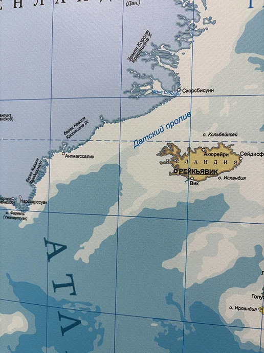 Bumbasa Политическая карта мира 2026 на баннере, 165х107 см, 165x107 см, фото 3