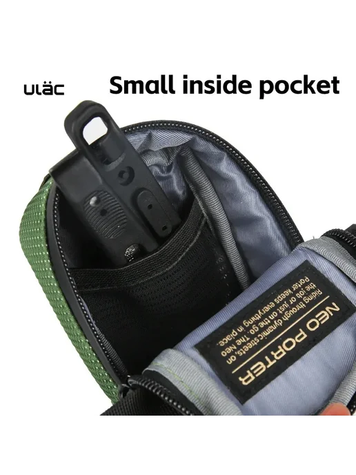 Ulac Нейлоновая седельная сумка PB6 XS 0,5 л, 500 мл, фото 5