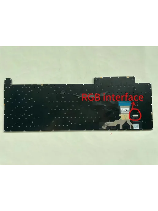 XIN-JIMY Клавиатура ASUS ROG Strix G814 Russian RGB, черный, фото 3