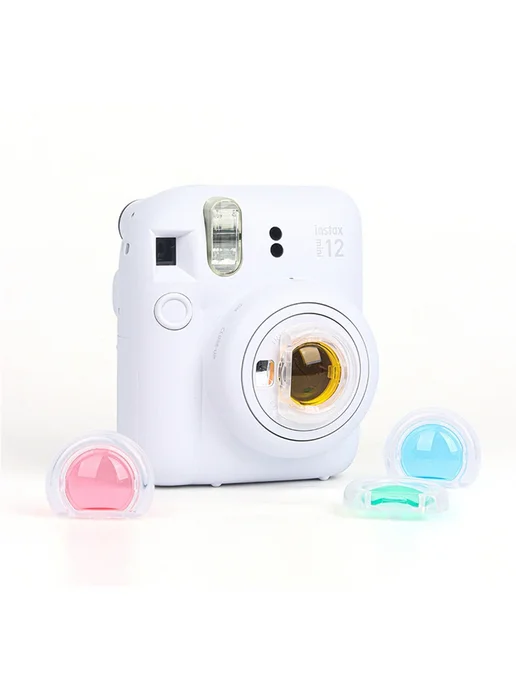 FUJIFILM Цветной фильтр для Instax Mini 12 11, Yellow, желтый, фото 7
