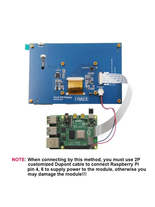 Нет бренда Дисплей 7 дюймов MIPI DSI для Raspberry Pi, вариант, фото 5