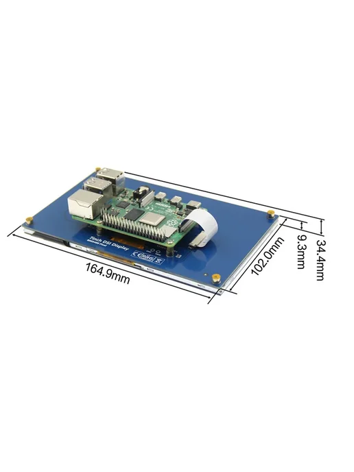 Нет бренда Дисплей 7 дюймов MIPI DSI для Raspberry Pi, вариант, фото 7
