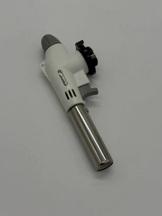 Горелка газовая с пьезоподжигом туристическая, белый, фото 6