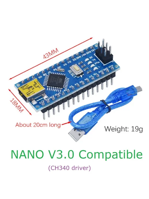 eletechsup Расширяющаяся плата IO для ARDUINO NANO V3.0 от, 19 г
