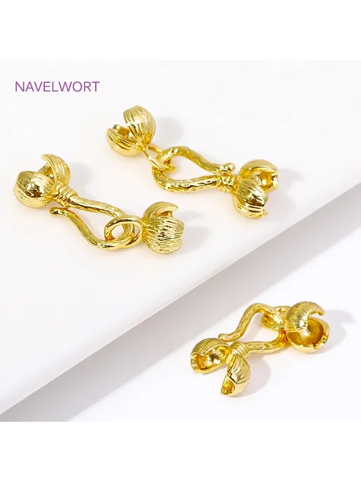 NAVELWORT Застежки для браслетов Rhodium Plated, 8 шт, 8 шт, фото 2