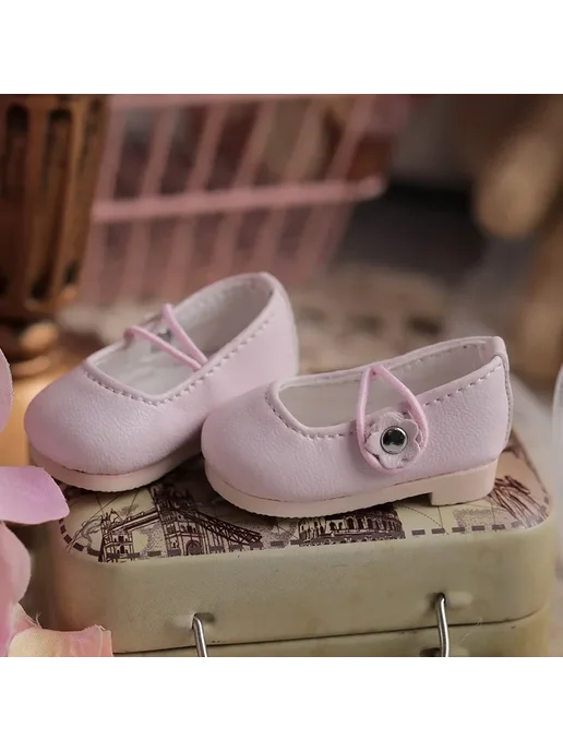 Нет бренда Туфли из искусственной кожи для куклы BJD 30 см, красный, фото 7