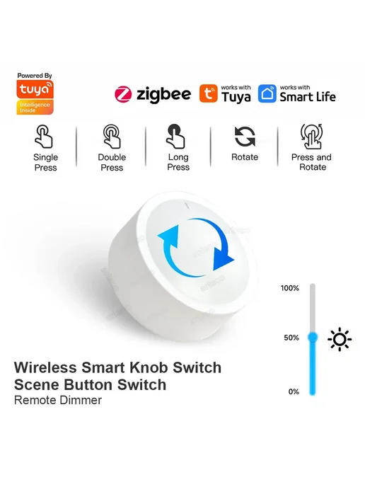 Нет бренда Интеллектуальная ручка Tuya ZigBee, вариант