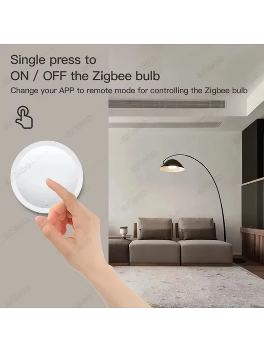 Нет бренда Интеллектуальная ручка Tuya ZigBee, вариант, фото 3