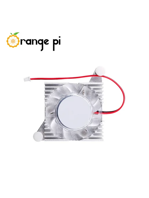 orangepios Алюминиевый охлаждающий вентилятор для Orange Pi 5 5 Plus, м, оранжевый, фото 2
