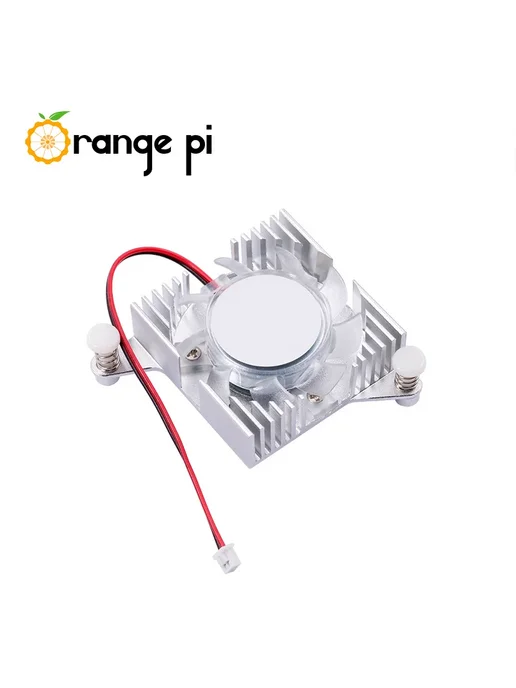 orangepios Алюминиевый охлаждающий вентилятор для Orange Pi 5 5 Plus, м, оранжевый, фото 3