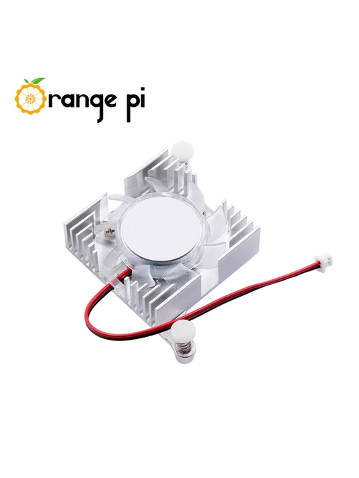 orangepios Алюминиевый охлаждающий вентилятор для Orange Pi 5 5 Plus, м, оранжевый, фото 4
