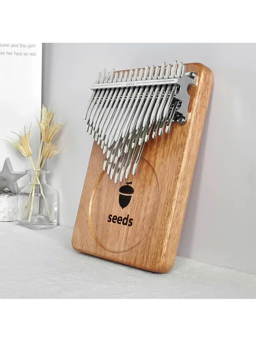 MDUG Seeds Kalimba 41 Key C Tone, бежевый, фото 3