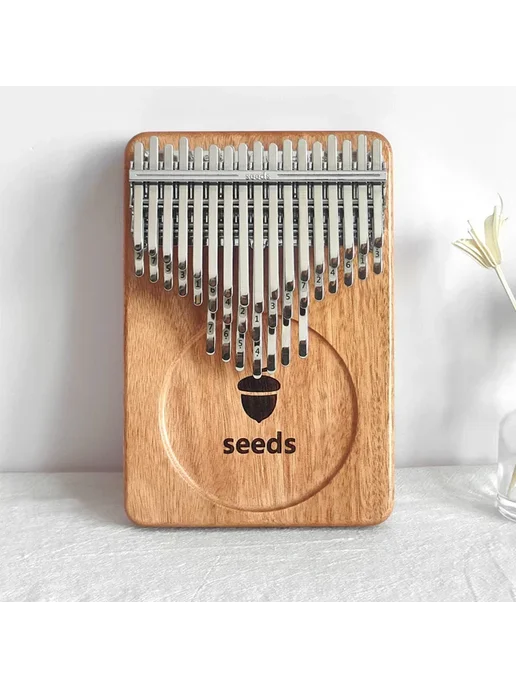 MDUG Seeds Kalimba 41 Key C Tone, бежевый, фото 5