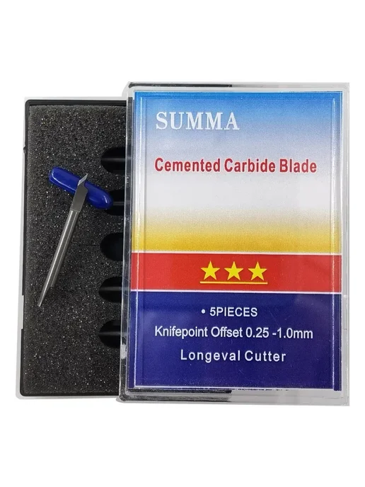 STCUT Лезвия Summa Cemented Carbide 5шт, Knifepoint Offset 0.25-1, 5 шт