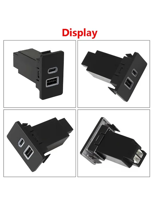 ncouuocn Автомобильное USB зарядное устройство PD QC3.0, вариант, фото 3