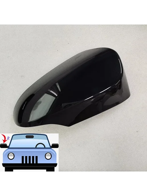 HENGFEI Крышка зеркала Toyota CHR black right, черный